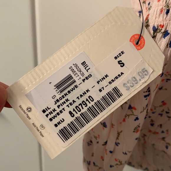 Billabong Floral Tank Top - Picture 5 of 9